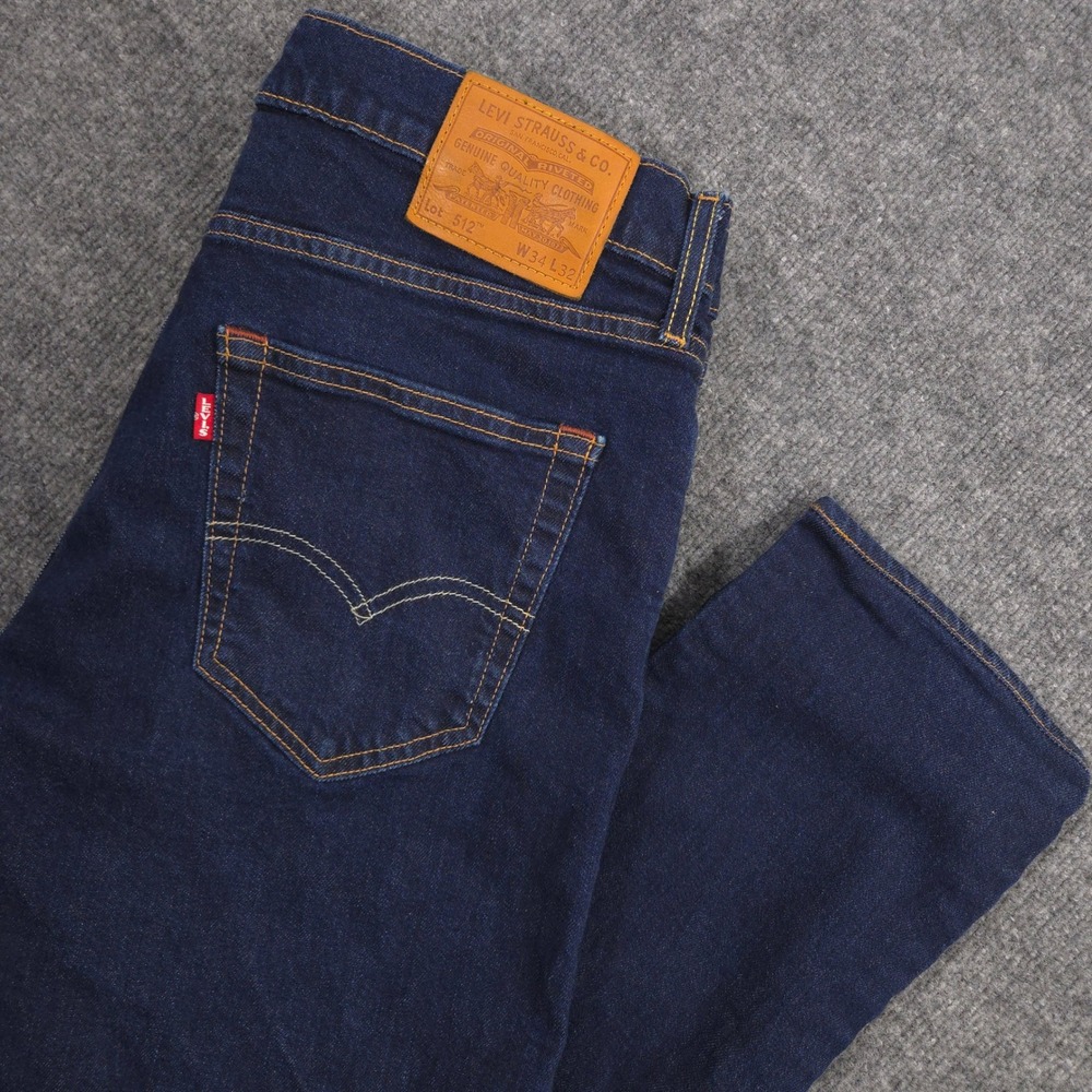 Levi's Men's Slim Jeans - Dark Blue